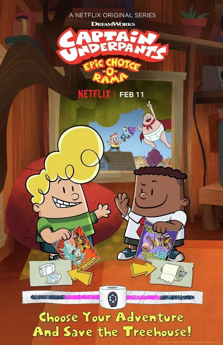 Captain Underpants: Epic Choice-o-rama | กัปตันกางเกงในอภิมหาช้อยส์มหากาฬ